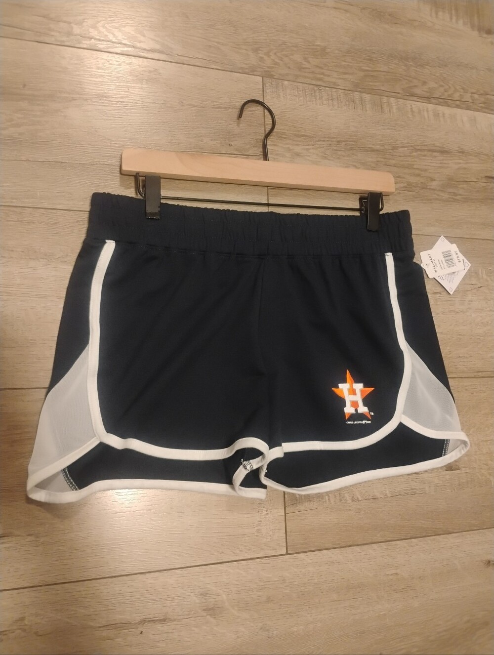 Houston Astro's Women's Campus Lifestyle Genuine MLB Shorts in Size M Navy Blue